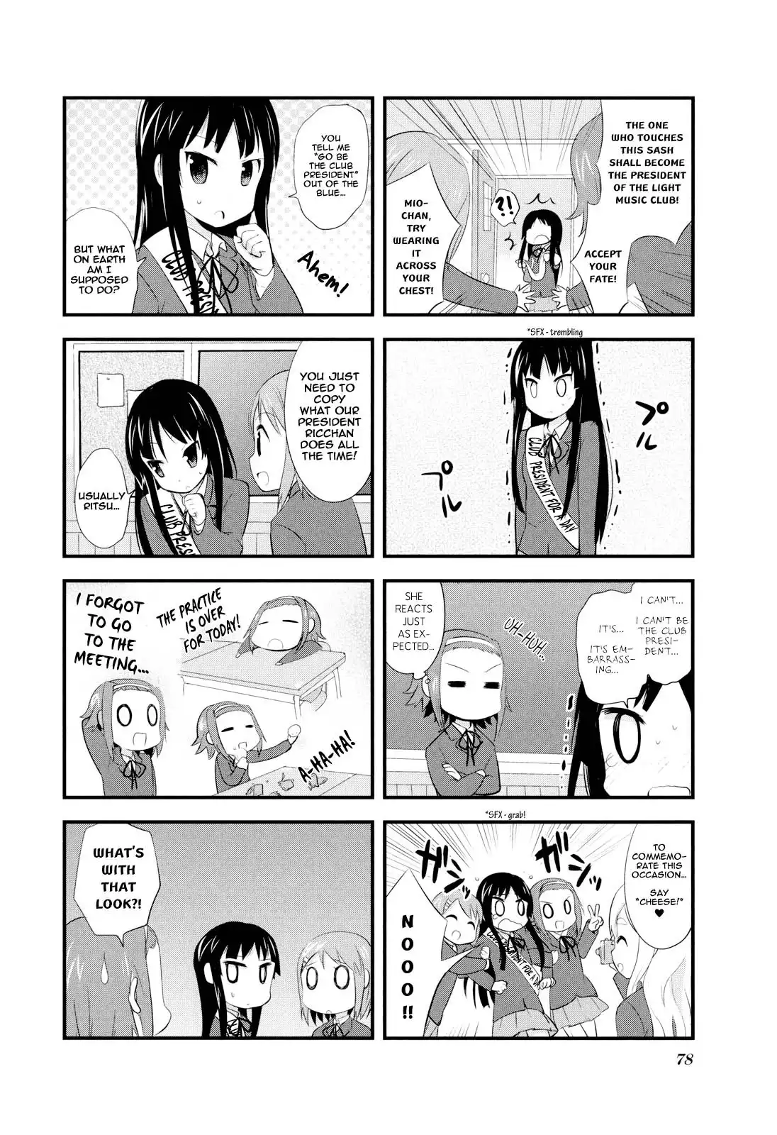 K-ON! Anthology Comic Chapter 10 4